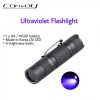 Convoy T2 AA/14500 UV lampe torche ultraviolette 365nm, avec batterie AA/14500