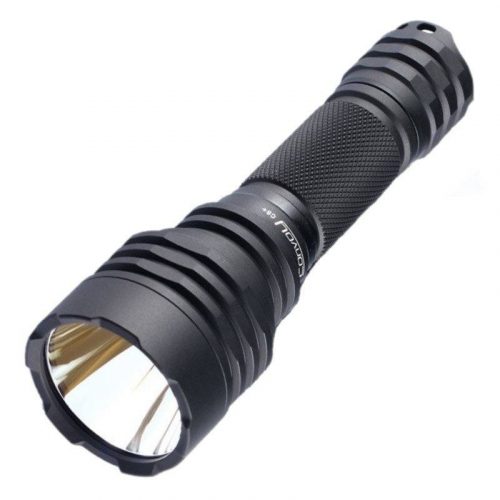 Convoy C8+ lampe de torche avec LED PM1, portée de 918 m, 4 modes