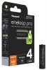 4 x Panasonic Eneloop R03/AAA 930mAh Ni-MH BK-4HCDE-2BE Batteries rechargeables