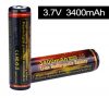 Trustfire 18650 3400mah Batteries avec pcb