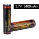 Trustfire 18650 3400mah Batteries avec pcb