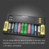 LiitoKala Lii-S12 12-Slot 18650 Chargeur de batterie Pour 20700 26650 21700 14500 10440 16340 1.2V 3.7V batterie