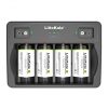 Chargeur de batterie LiitoKala Lii-D4 pour 4x21700/26650