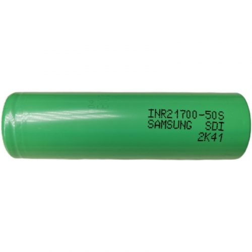 Samsung 50S 21700 5000mAh 35A Bouton de batterie haut