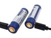 Batterie au lithium-ion Keeppower AA 1.5V 3390mWh (rechargeable via micro USB)