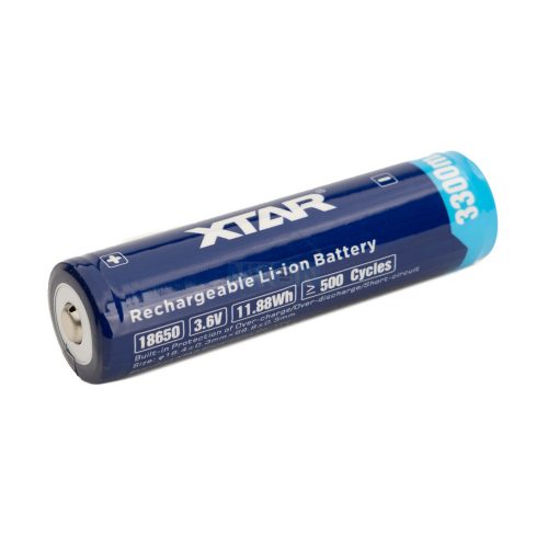 XTAR 18650 3300mAh (protégé) - 10A