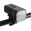 Boruit 2595 Eclairage avant vélo avec 4 led, 2000 lumen, 200 mètres rangre