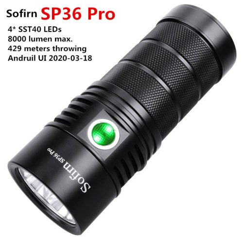 lampe torche Sofirn SP36 PRO 6000K